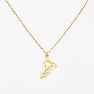 HIKING Boots Pendant Necklace